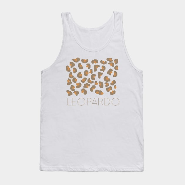 Leopard Tank Top by Marisa-ArtShop